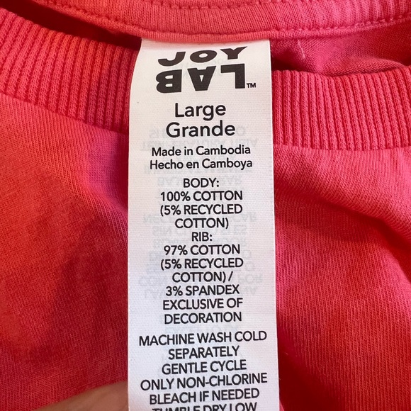 JoyLab Women's boxy fit tank sz M - Picture 3 of 5